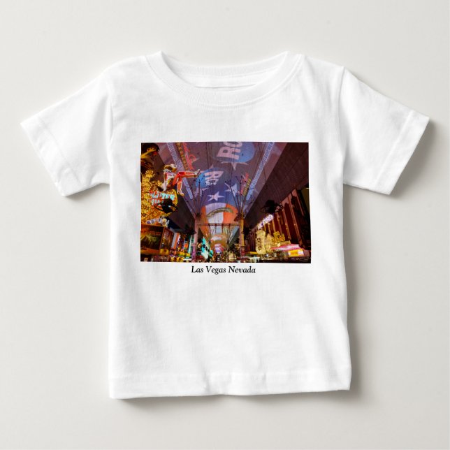 Fremont Street Experience Baby T-shirt (Vorderseite)