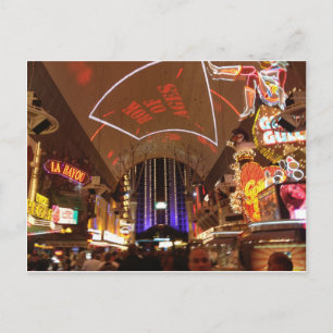 Fremont Street Experience - Las Vegas Postkarte