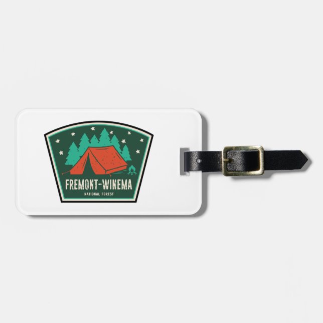 Fremont-Winema National Forest Camping Gepäckanhänger (Vorderseite horizontal)