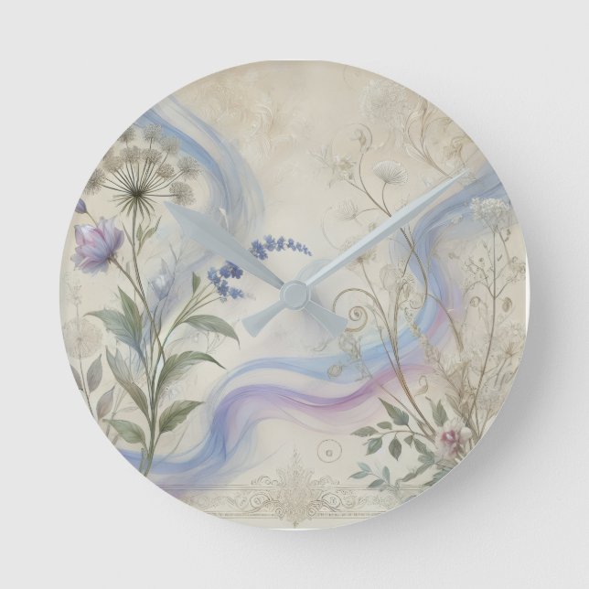 French Avalon Kitchen Runde Wanduhr (Vorderseite)