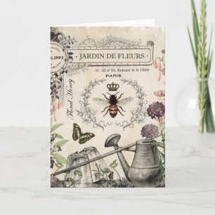 FRENCH BEE GARDEN KARTE