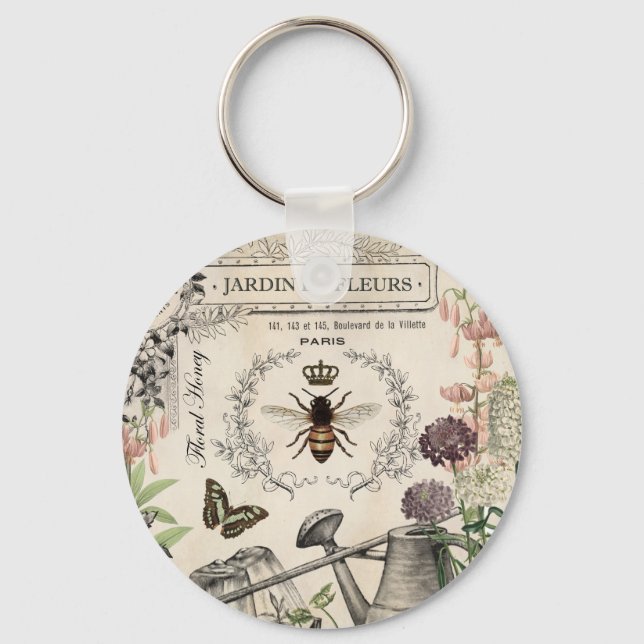 FRENCH BEE GARDEN SCHLÜSSELANHÄNGER (Vorderseite)