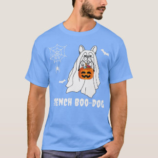 French BooDog French Bulldog Lovers Funny Hallowee T-Shirt