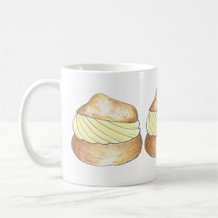 French Boulangerie Cream Puff Creampuff Pastry Mug