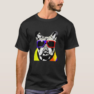 French Bull Dog Sonnenbrille Fun Niedlich Classic T-Shirt