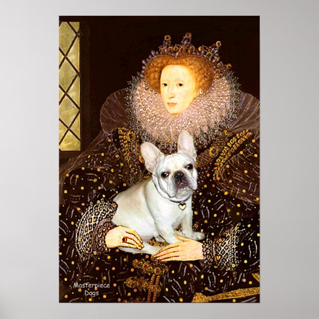 French Bulldog 3 - Queen Poster (Vorne)