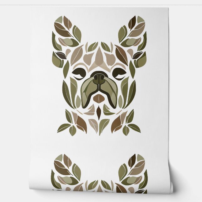 French Bulldog Art Tapete (Abrollen)