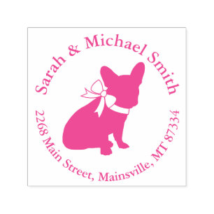 French Bulldog Baby Showroom Frenchy Frenchie Pink Permastempel