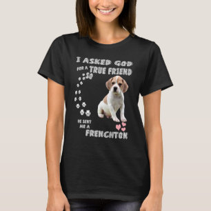 French Bulldog Beagle Mix Dog Mama Vater Kostüm Ni T-Shirt
