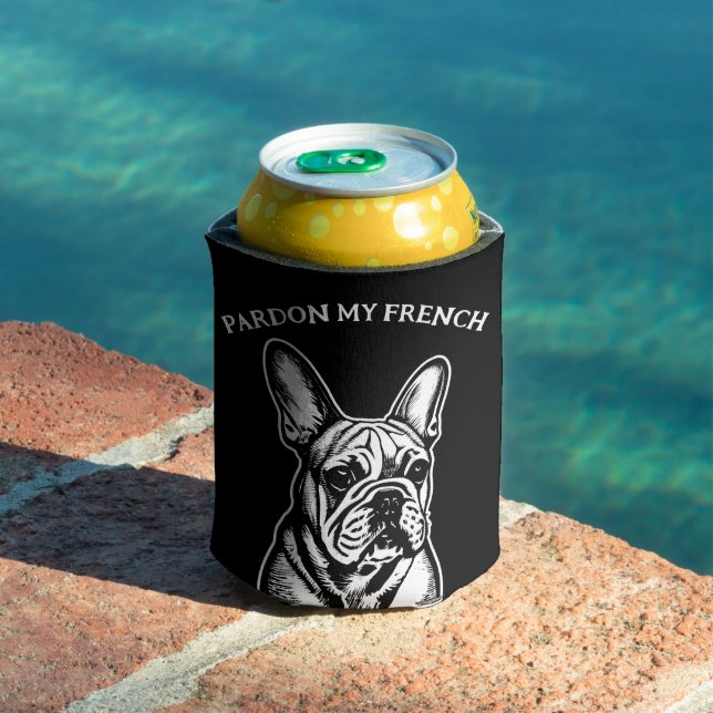French Bulldog Can Cooler Dosenkühler (In Situ Pool)