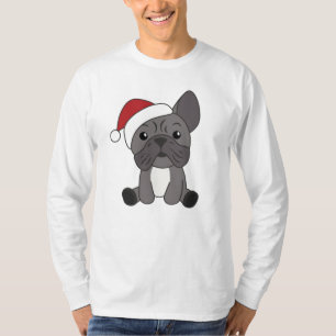 French Bulldog Christmas Snow Winter Animals T-Shirt