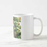 French Bulldog Christmas Tree Ornaments Snowman Kaffeetasse<br><div class="desc">Niedlicher französischer Bulldogge mit Weihnachtsbaumschmuck Snow Man im Hintergrund.</div>
