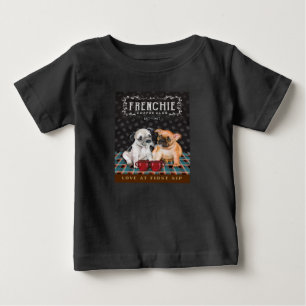 French Bulldog Coffee Club Baby T-shirt