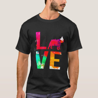 French Bulldog Colorful French Bulldog T-Shirt
