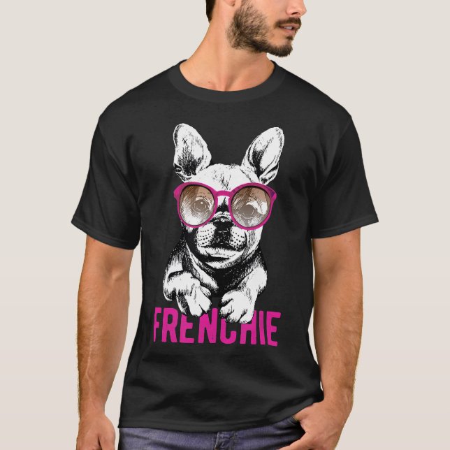 French Bulldog Cool Hunde Eigentümer Mama Vater Gi T-Shirt (Vorderseite)