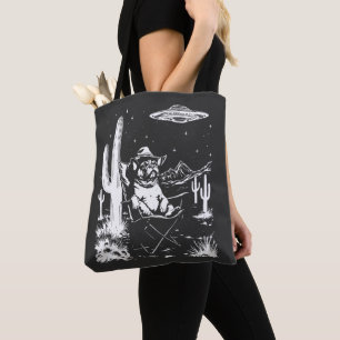 French Bulldog Cowboy UFO Tasche