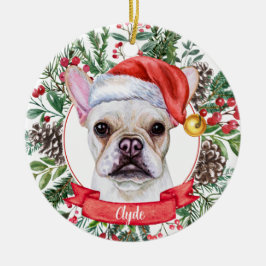 French Bulldog Custom Dog Weihnachtsschmuck