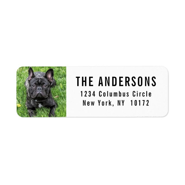 French Bulldog Custom Return Address (Vorne)