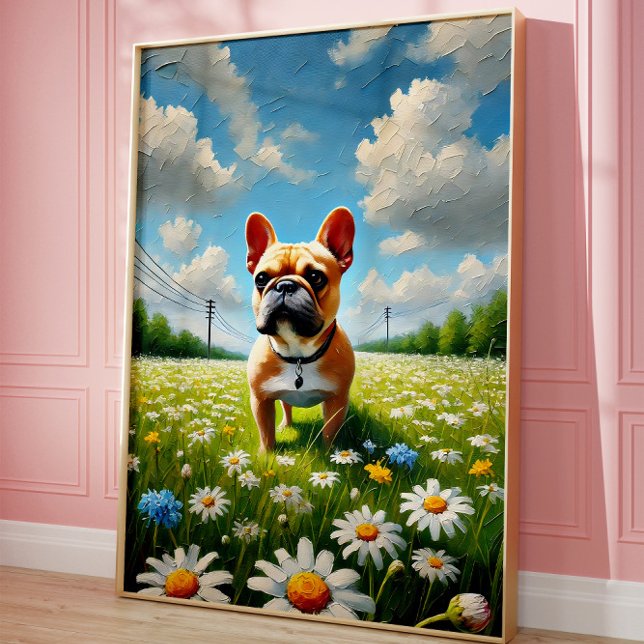 French Bulldog Cute Dog Wall Art Poster (Von Creator hochgeladen)