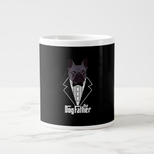 French Bulldog Dad Frenchie Papa Gift Jumbo-Tasse