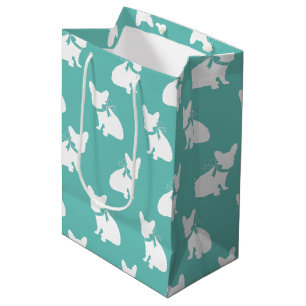 French Bulldog Frenchie Dog Puppy Frenchy Mittlere Geschenktüte