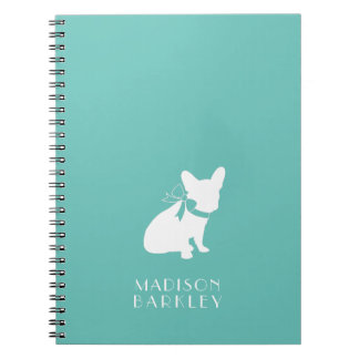 French Bulldog Frenchie Dog Puppy Frenchy Notizblock