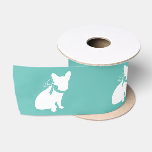 French Bulldog Frenchie Dog Puppy Frenchy Satinband