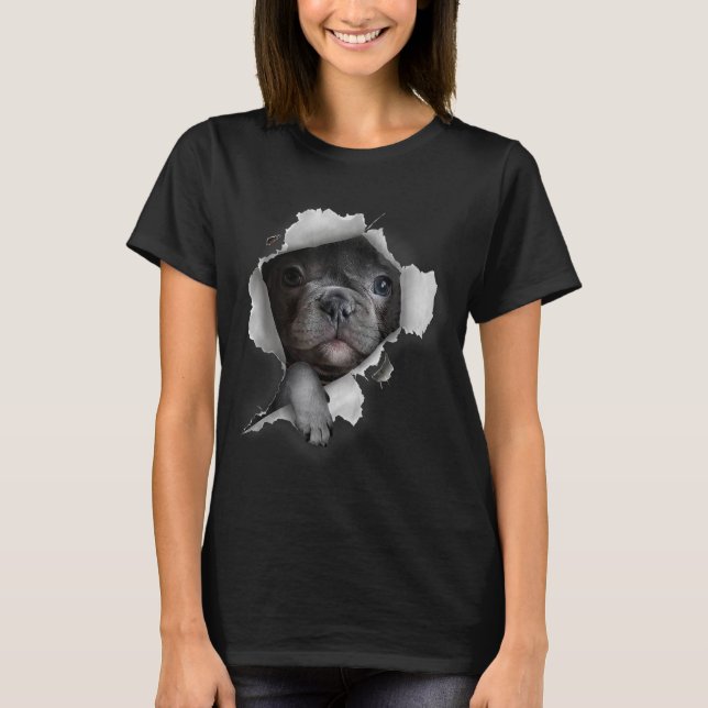 French Bulldog Frenchie Frenchie T-Shirt (Vorderseite)