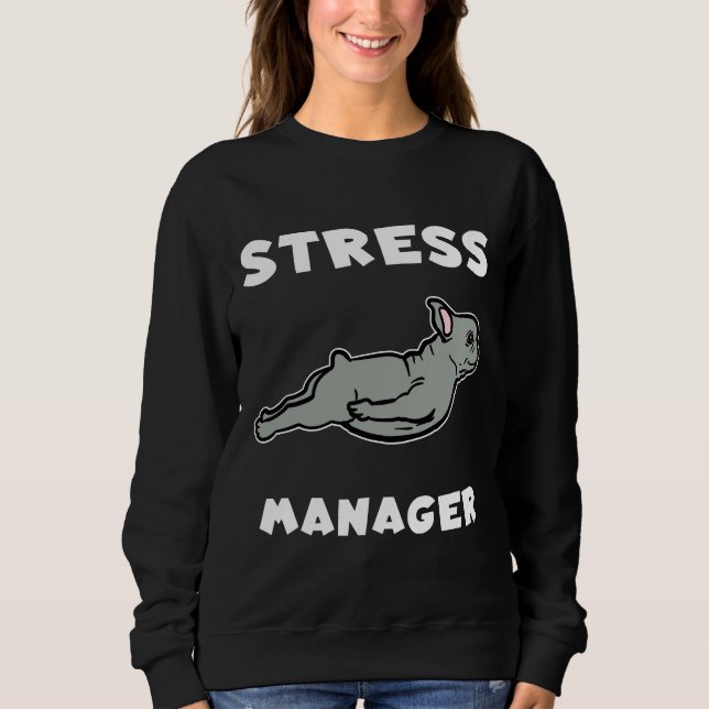 French Bulldog Fun Sweatshirt (Vorderseite)