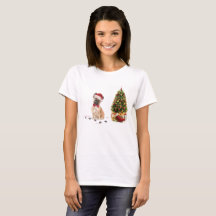 French Bulldog Funny Christmas Dog mit Baum