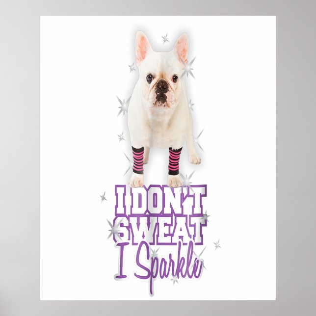 French Bulldog-Geschenk Poster (Vorne)