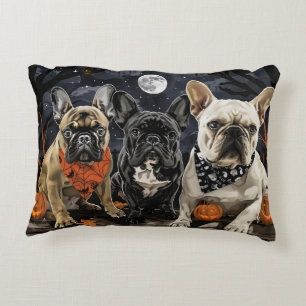 French Bulldog Halloween Spooky Dekokissen