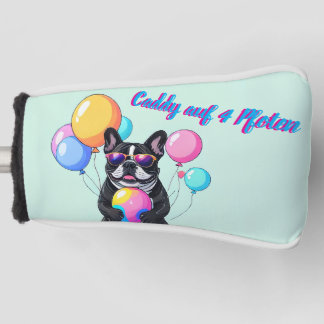 French Bulldog Happy Day Französische Bulldogge Golf Headcover