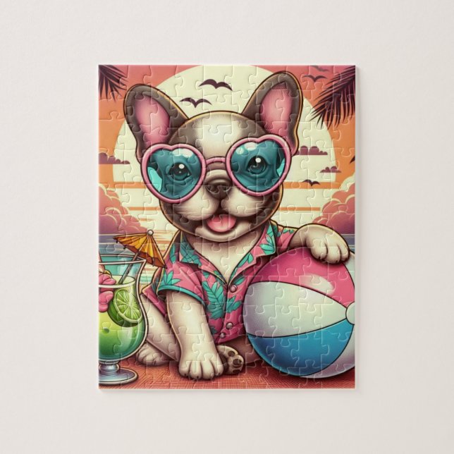 French Bulldog Jigsaw Puzzle (Vertikal)
