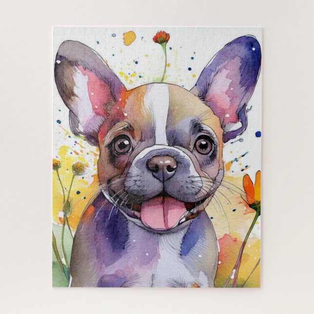 French Bulldog Jigsaw Puzzle (Vertikal)