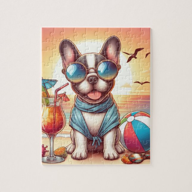 French Bulldog Jigsaw Puzzle (Vertikal)