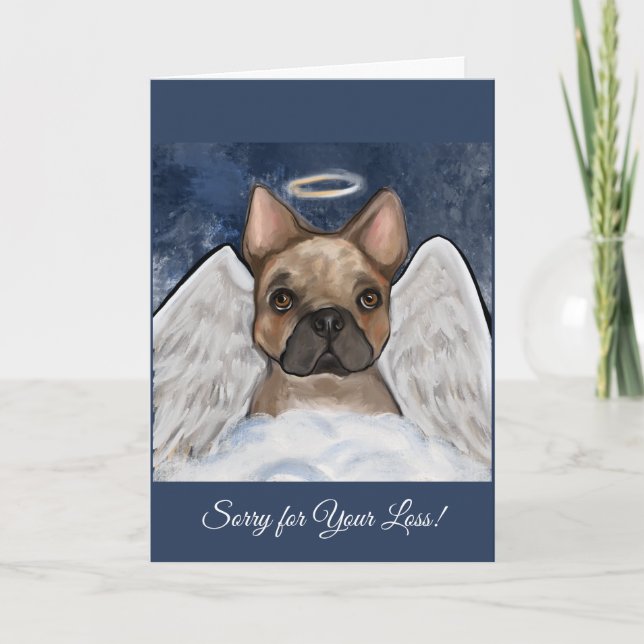 FRENCH BULLDOG KARTE (Vorderseite)
