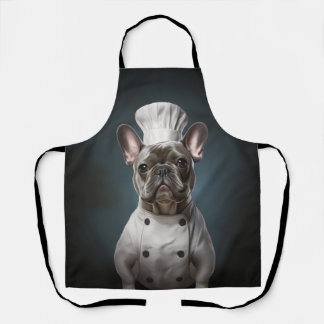 French Bulldog Koch Frenchie Schürze