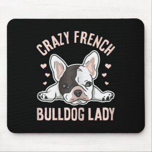 French Bulldog Lady Design für Ihre französische E Mousepad
