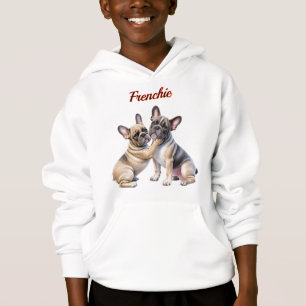 French Bulldog Liebe französische Bulldogge Hoodie