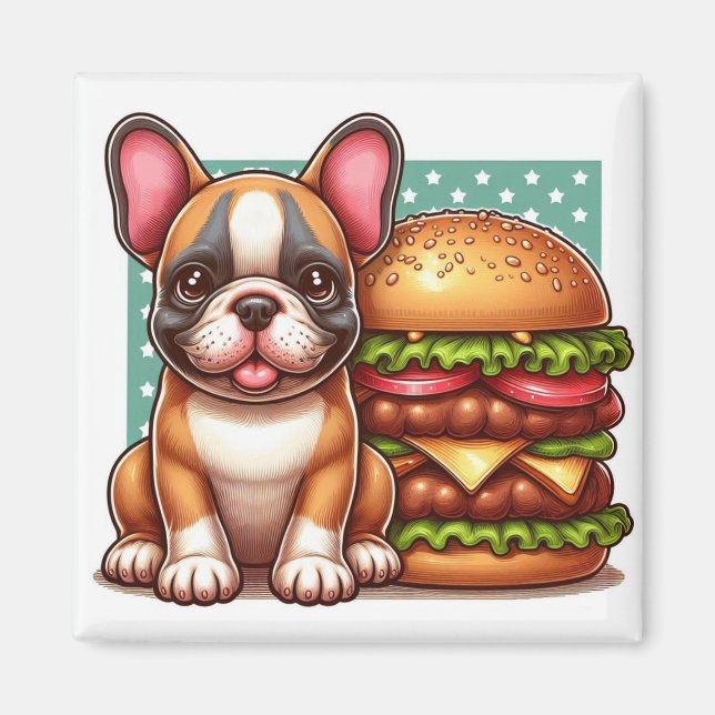 French Bulldog Magnet (Devant)
