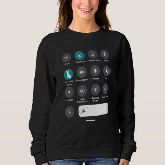 French Bulldog Modus Ein Frenchie Männer French B Sweatshirt