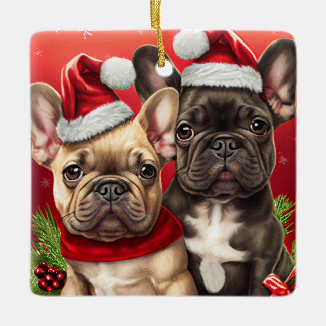 French Bulldog Ornament (Vorderseite)
