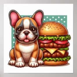 French Bulldog Poster
