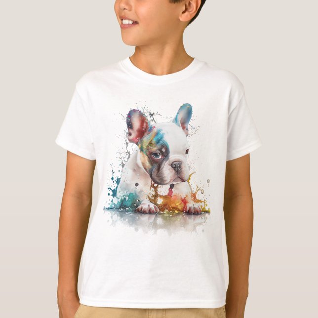 French Bulldog Puppy Frenchie T-Shirt (Vorderseite)