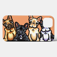 French Bulldog Quartett
