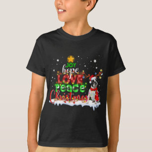 French Bulldog Santa Reindeer Costume Christmas To T-Shirt