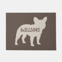 French Bulldog Silhouette Personalisiert Französis