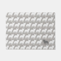 French Bulldog Silhouetten Pattern | Fun Frenchies