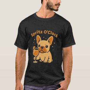 French Bulldog Spritz Meme + Lustiger Sommercockta T-Shirt